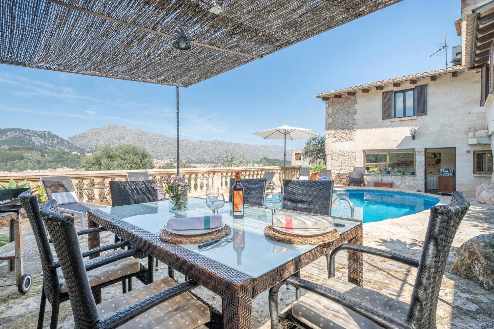 Villa Pou Dels Escarabats Pollensa Exterior foto